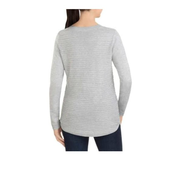 Hilary Radley Women's V-Neck Long Sleeve Sweater Size M - Picture 2 of 10
